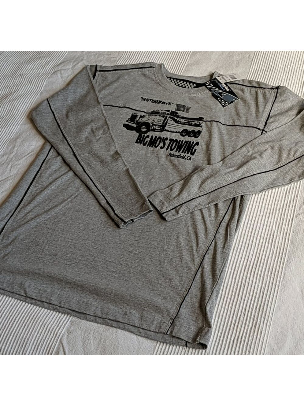 Ferruche Charcoal Gray Long Sleeve Medium NWT